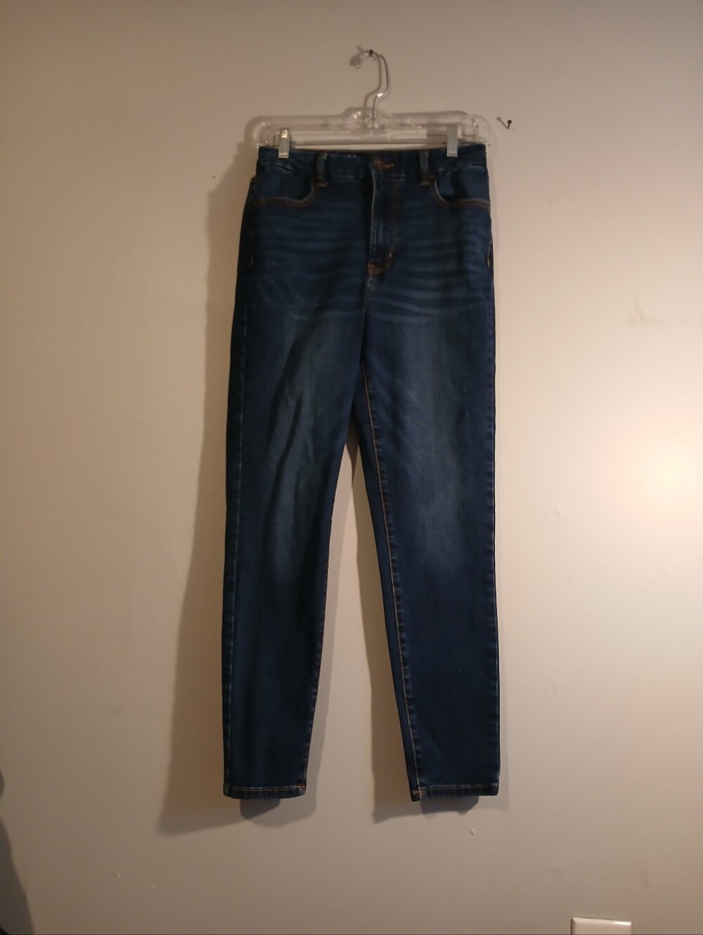 No Boundaries Dark Blue Women’s Jeans. Straight Leg Size 11
